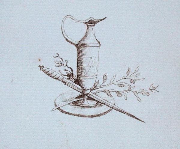 Disegno dal taccuino di Michael Faraday da Michael Faraday