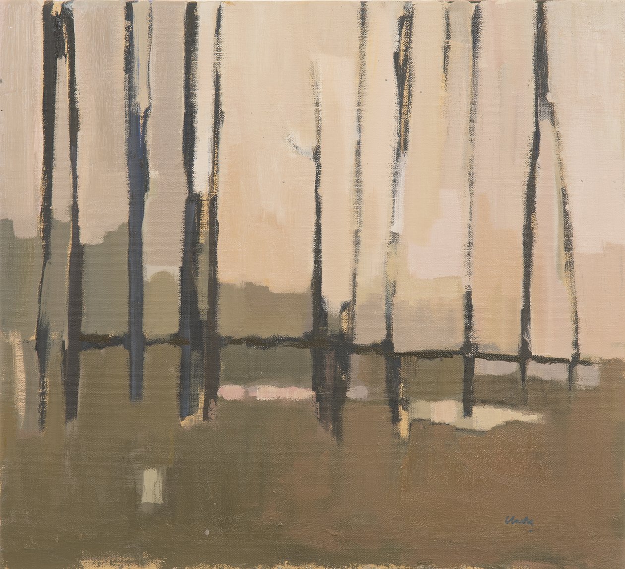 Jardins des Tuileries, 2017 (olio su lino) da Michael G. Clark
