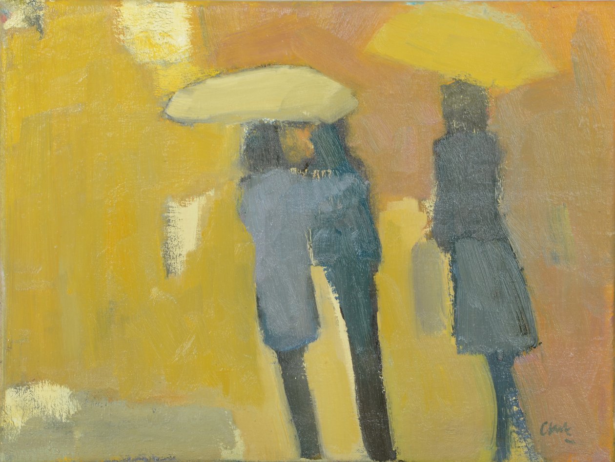Parigi, ottobre, 2016 (olio su lino) da Michael G. Clark