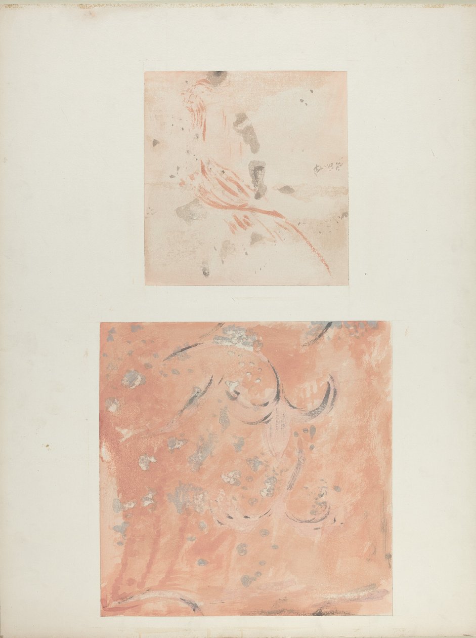 Frammento di decorazione murale, c. 1940 da Michael Lauretano