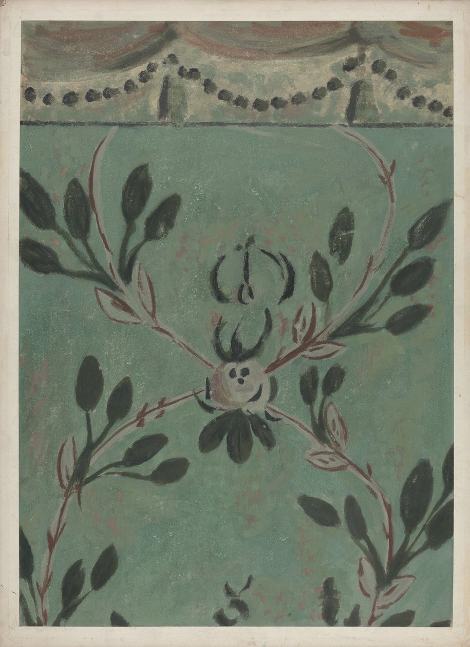 Decorazione murale a mano libera, 1935-1942 da Michael Lauretano