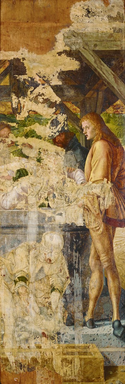 Giuseppe gettato nel pozzo da Michael Pacher