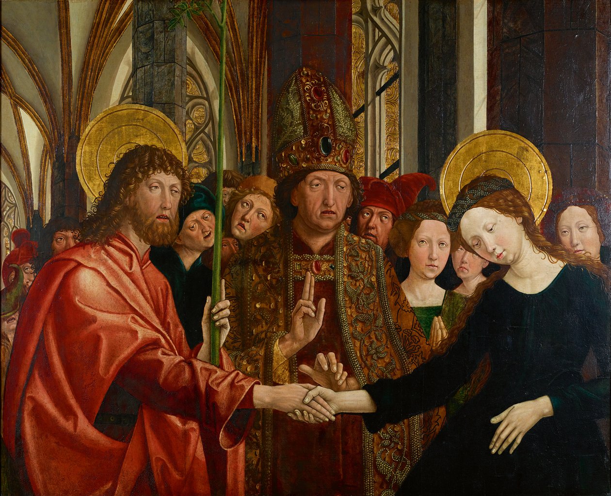Sposalizio della Vergine da Michael Pacher