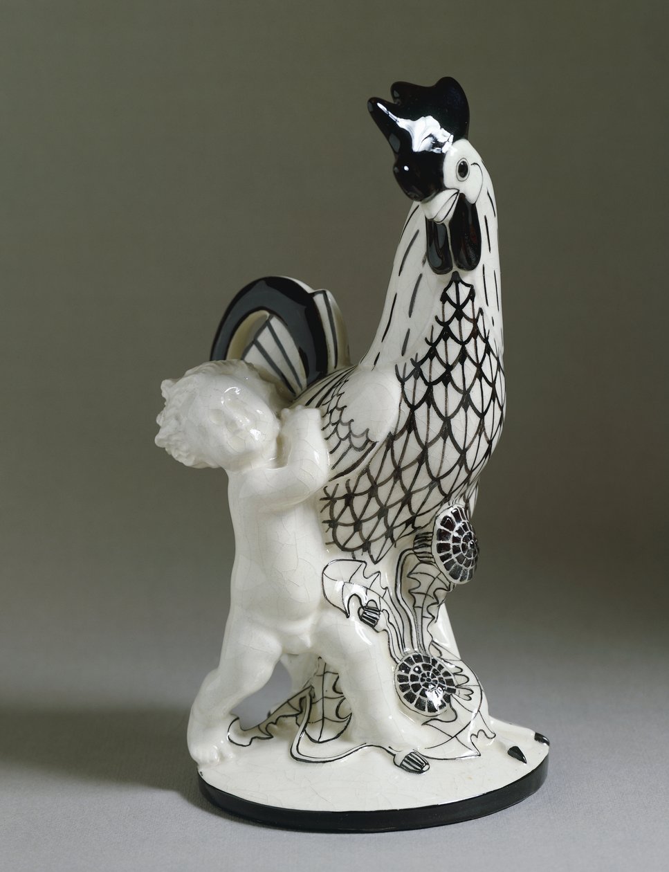 Cherubino con gallo da Michael Powolny