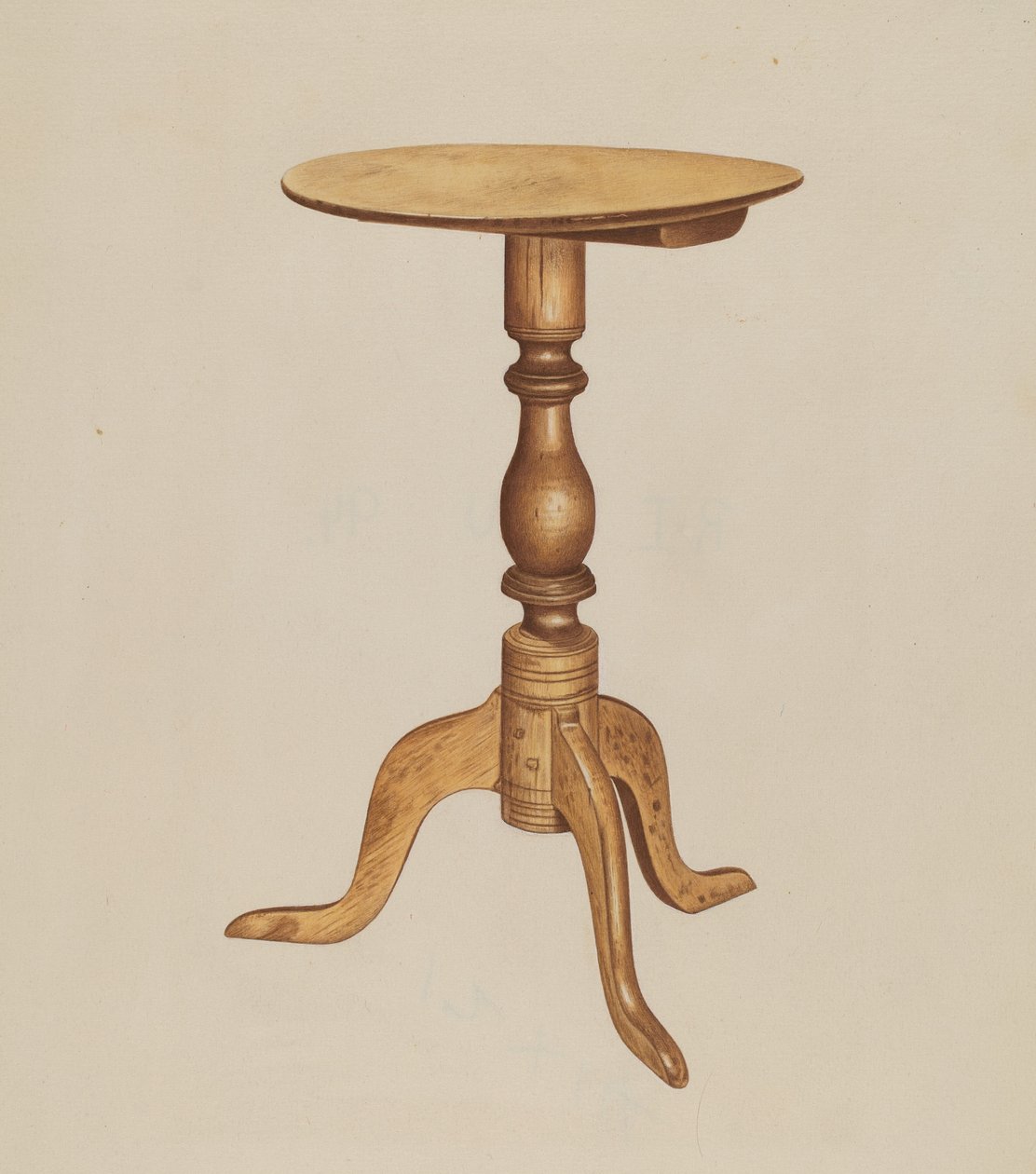 Tavolino occasionale, c. 1938 da Michael Riccitelli