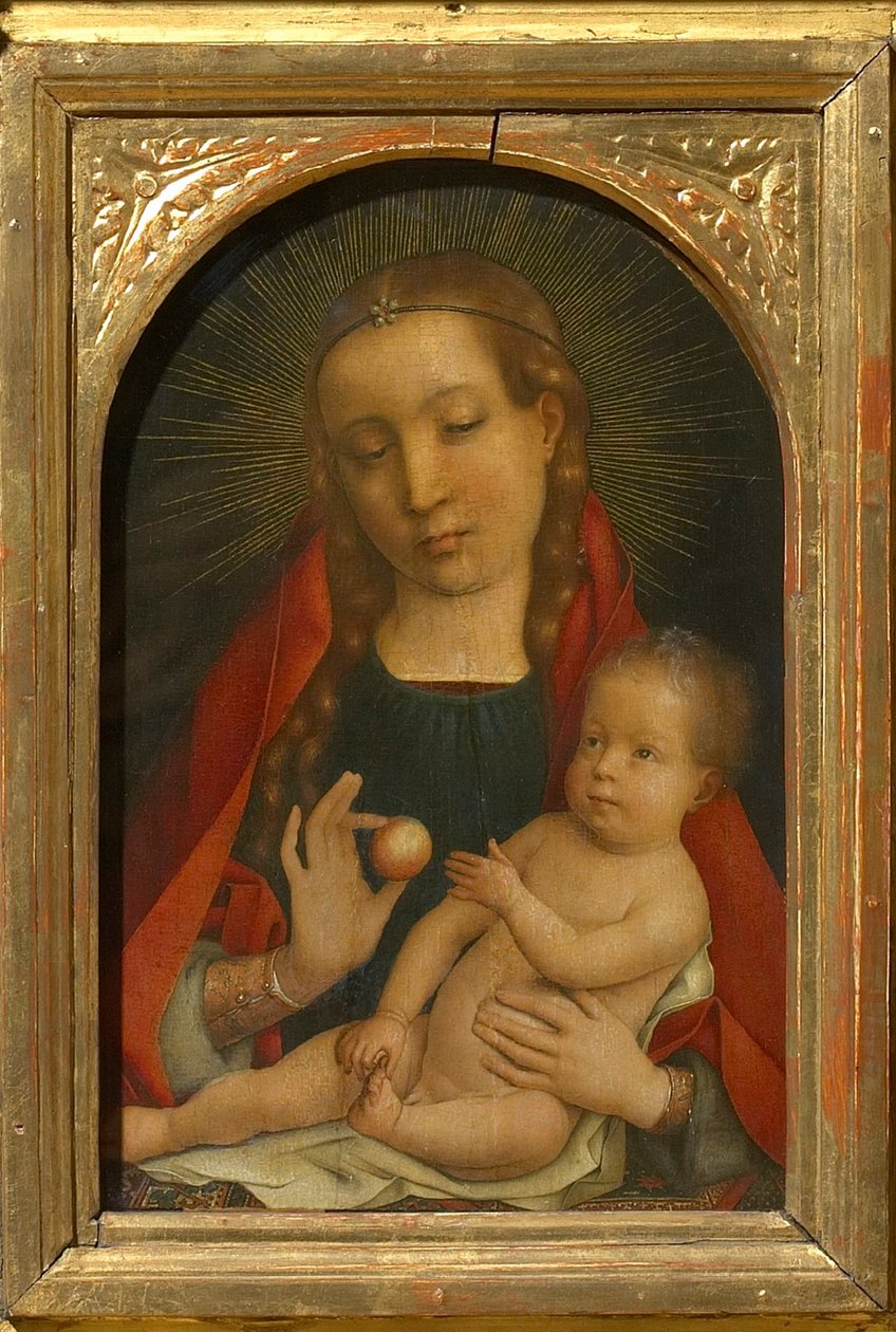 La Vergine e il Bambino da Michael Sittow