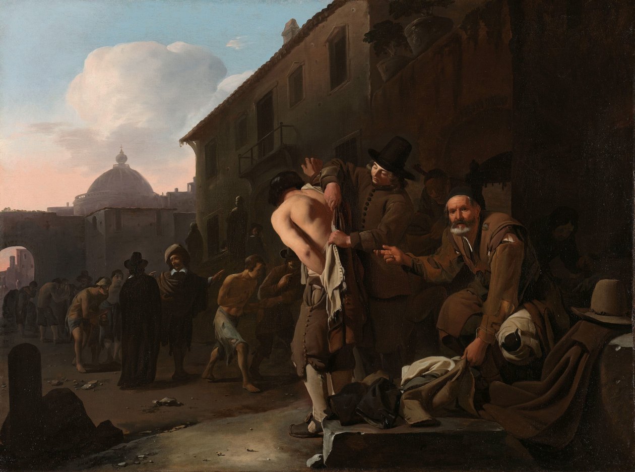Vestire i nudi da Michael Sweerts