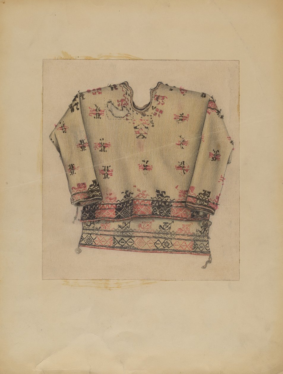 Vestito ricamato da donna da Michael Trekur
