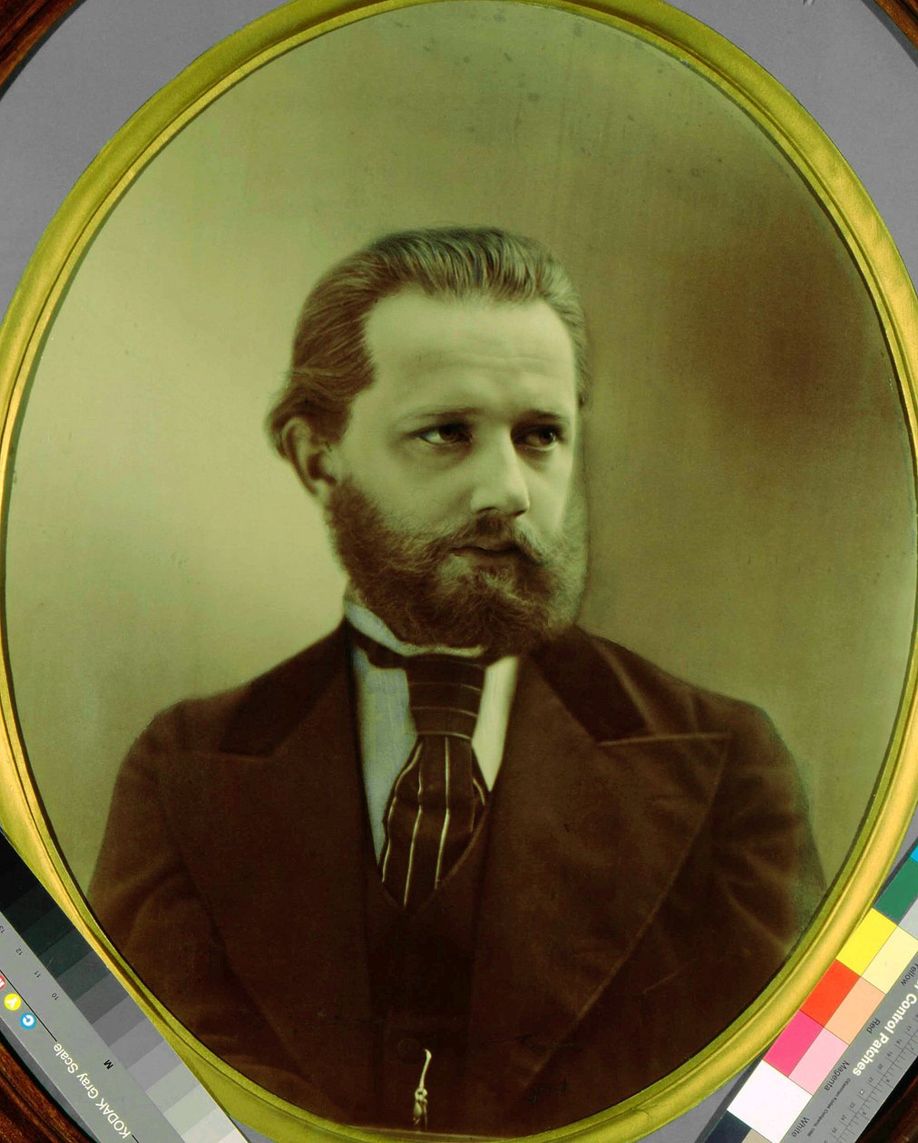 Ritratto del compositore Piotr Tchaikovsky da Michail Michailovich Panov