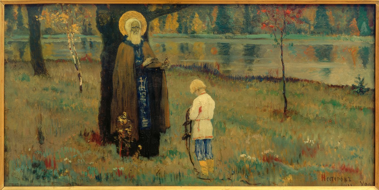 Visione del ragazzo Bartolomeo da Michail Wassiljewitsch Nesterow