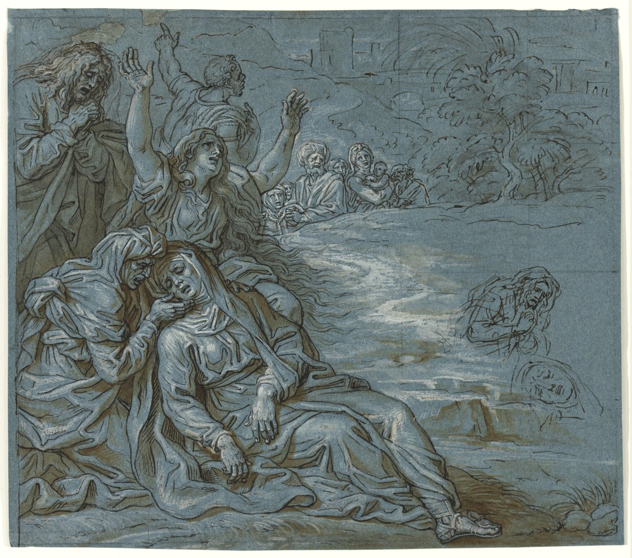 Lamentazione, c.1680 da Michel des Gobelins Corneille