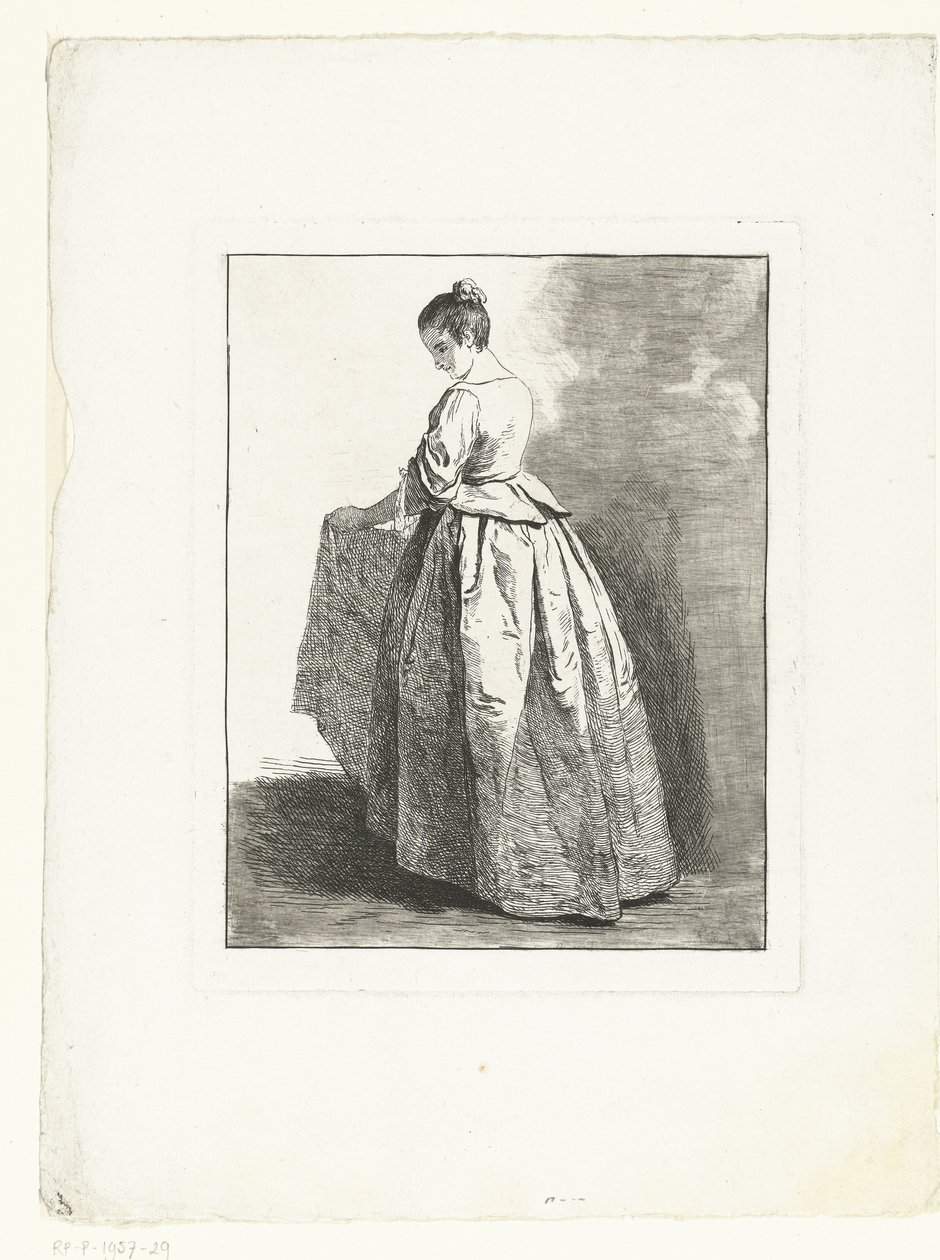 Giovane ragazza da Michel Barthelemy Ollivier