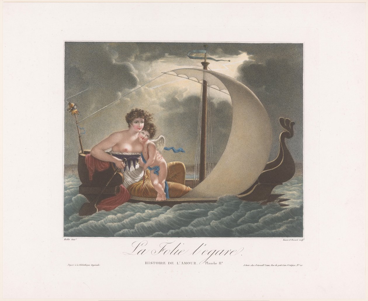 Personificazione della Follia (Pazzia), inganna Amore (La Folie l