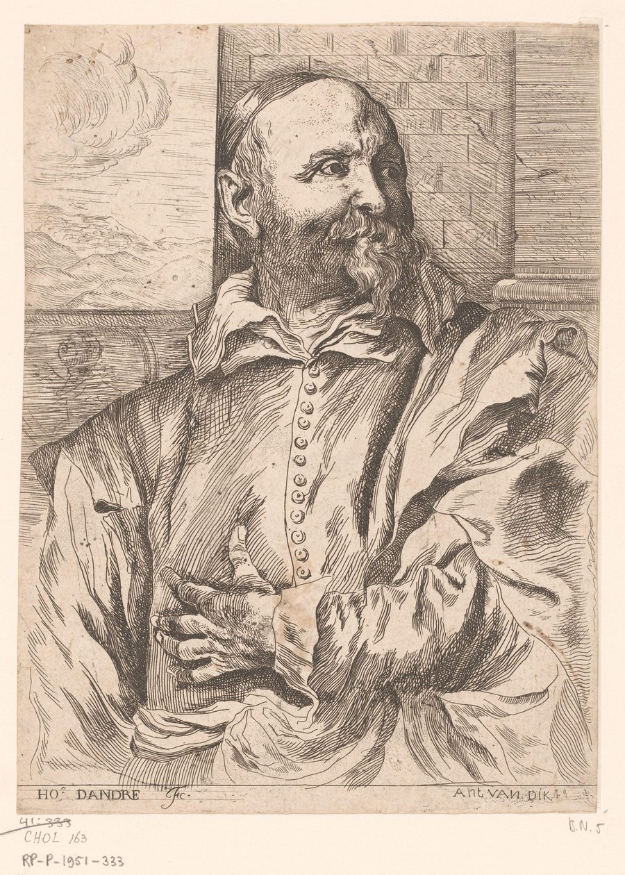 Ritratto di Jan (I) Snellinck da Michel Francois Dandre Bardon