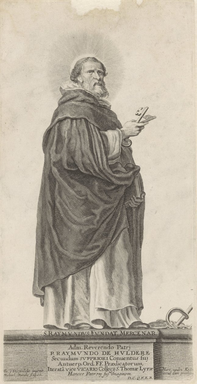 San Raimondo di Peñafort da Michel Natalis