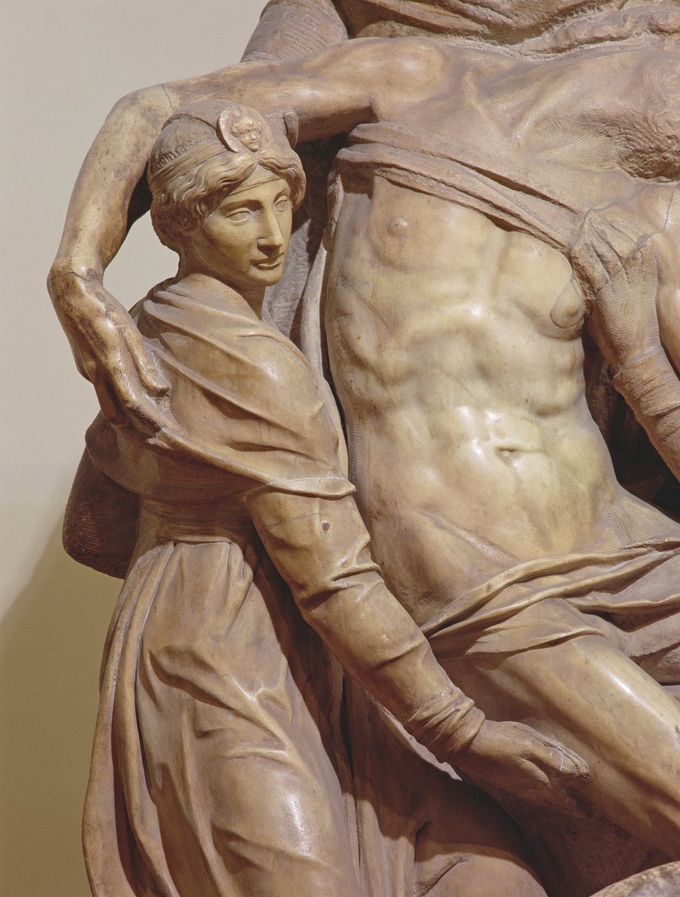 (dettaglio) Pietà di Firenze, c.1550 da Michelangelo Buonarroti