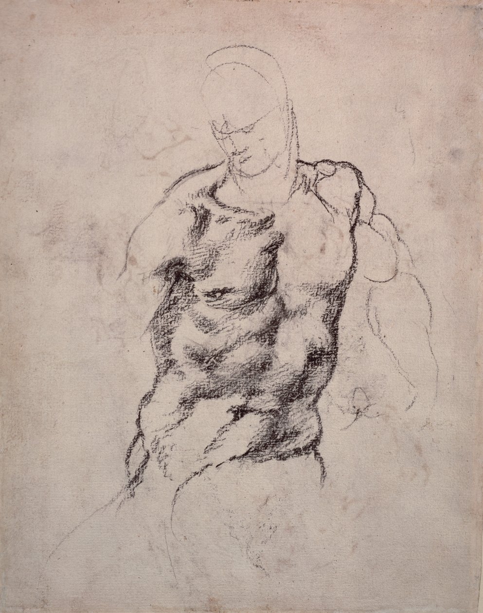 Studio di figura da Michelangelo Buonarroti