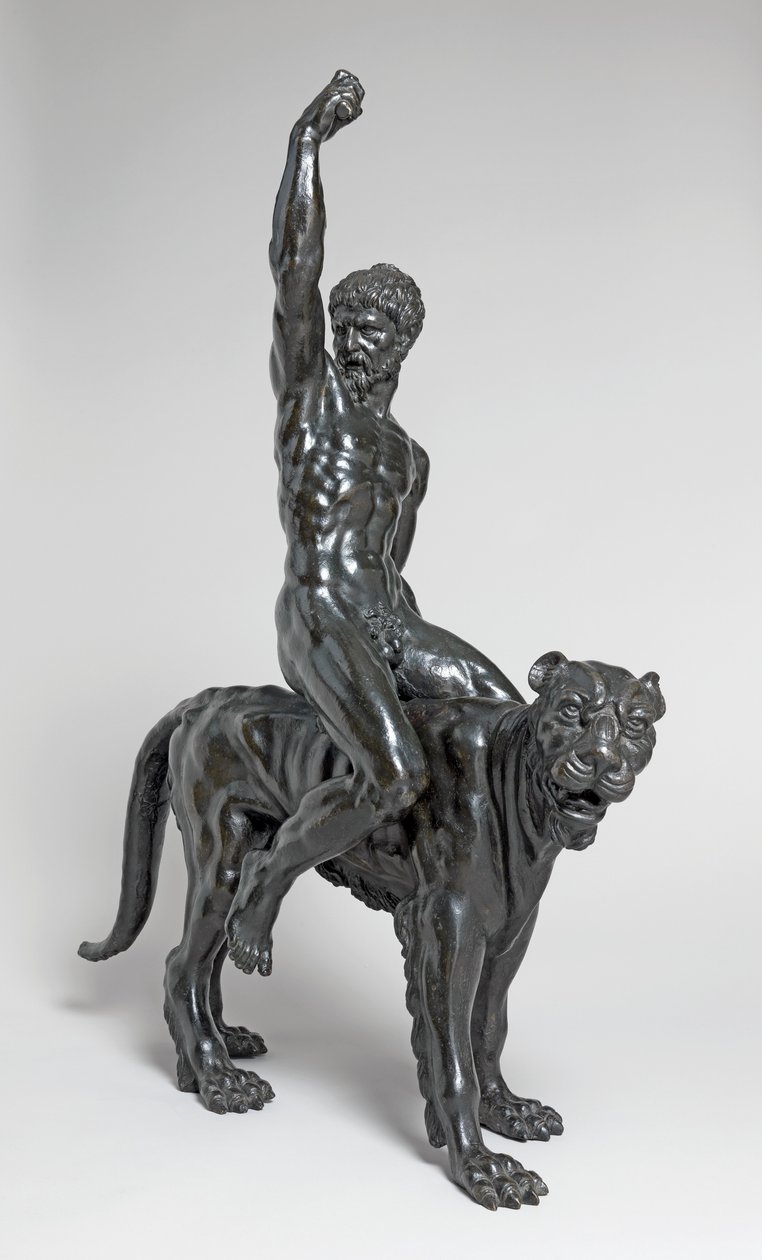 Baccanti nude che cavalcano pantere da Michelangelo Buonarroti