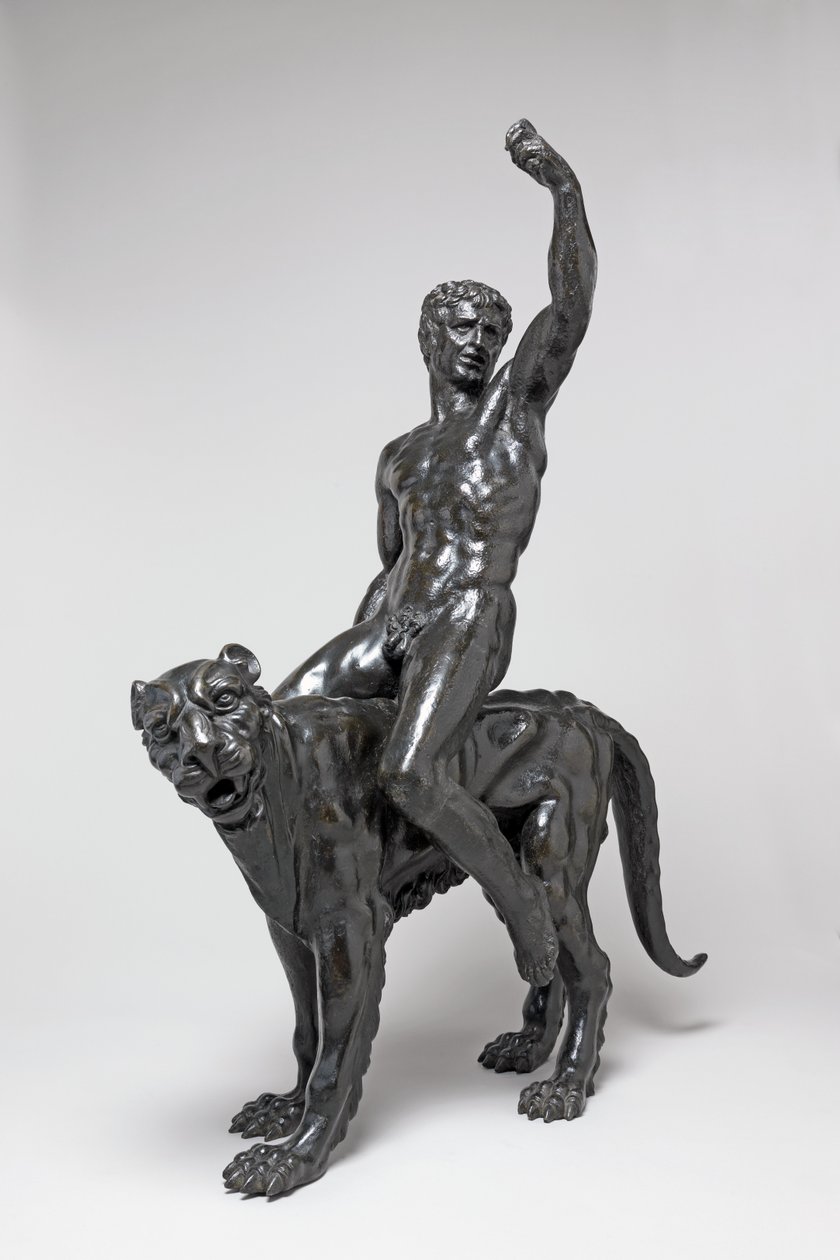 Baccanti nude che cavalcano pantere da Michelangelo Buonarroti