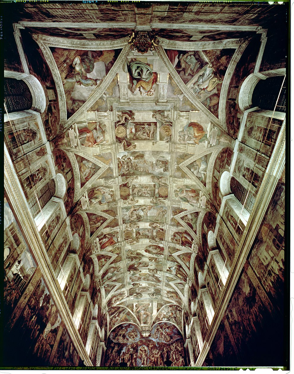 Soffitto della Cappella Sistina, 1508-12 da Michelangelo Buonarroti