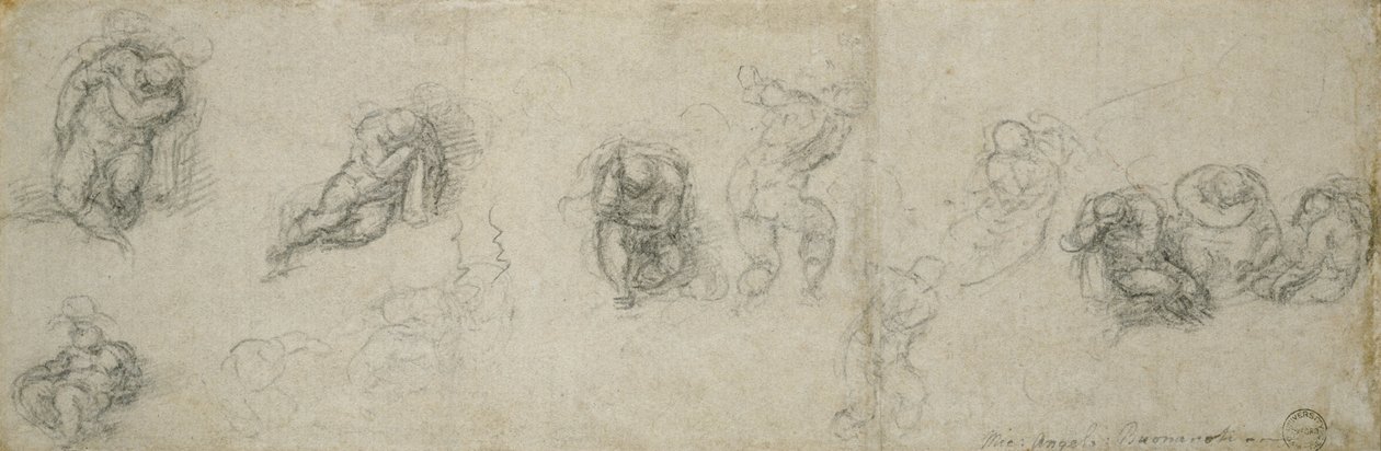 Studio degli Apostoli, c.1550-55 da Michelangelo Buonarroti