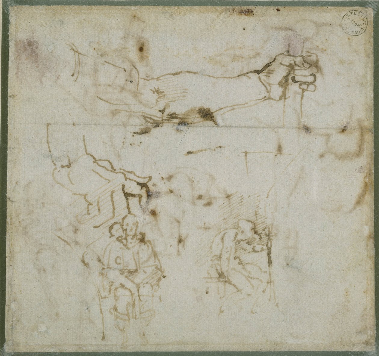 Studio di un braccio, c.1511 da Michelangelo Buonarroti