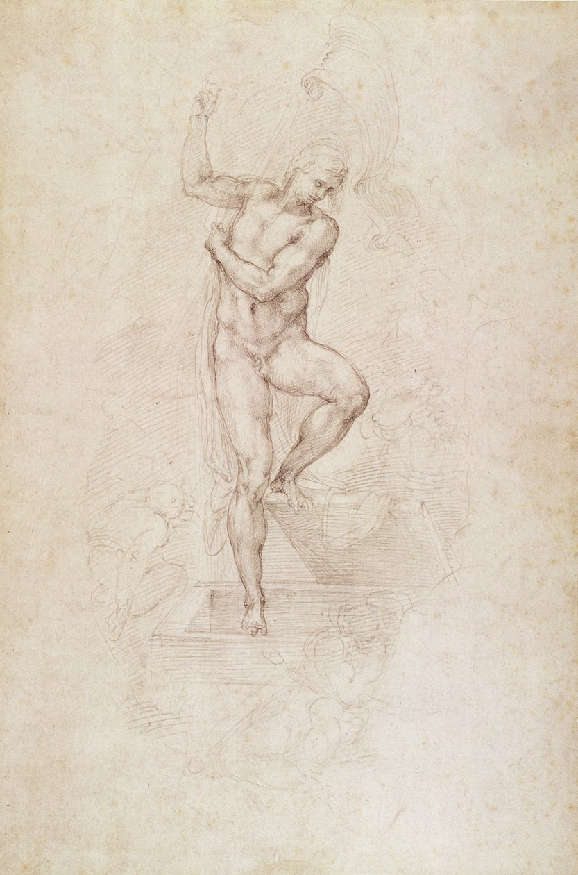 Il Cristo Risorto, studio per l