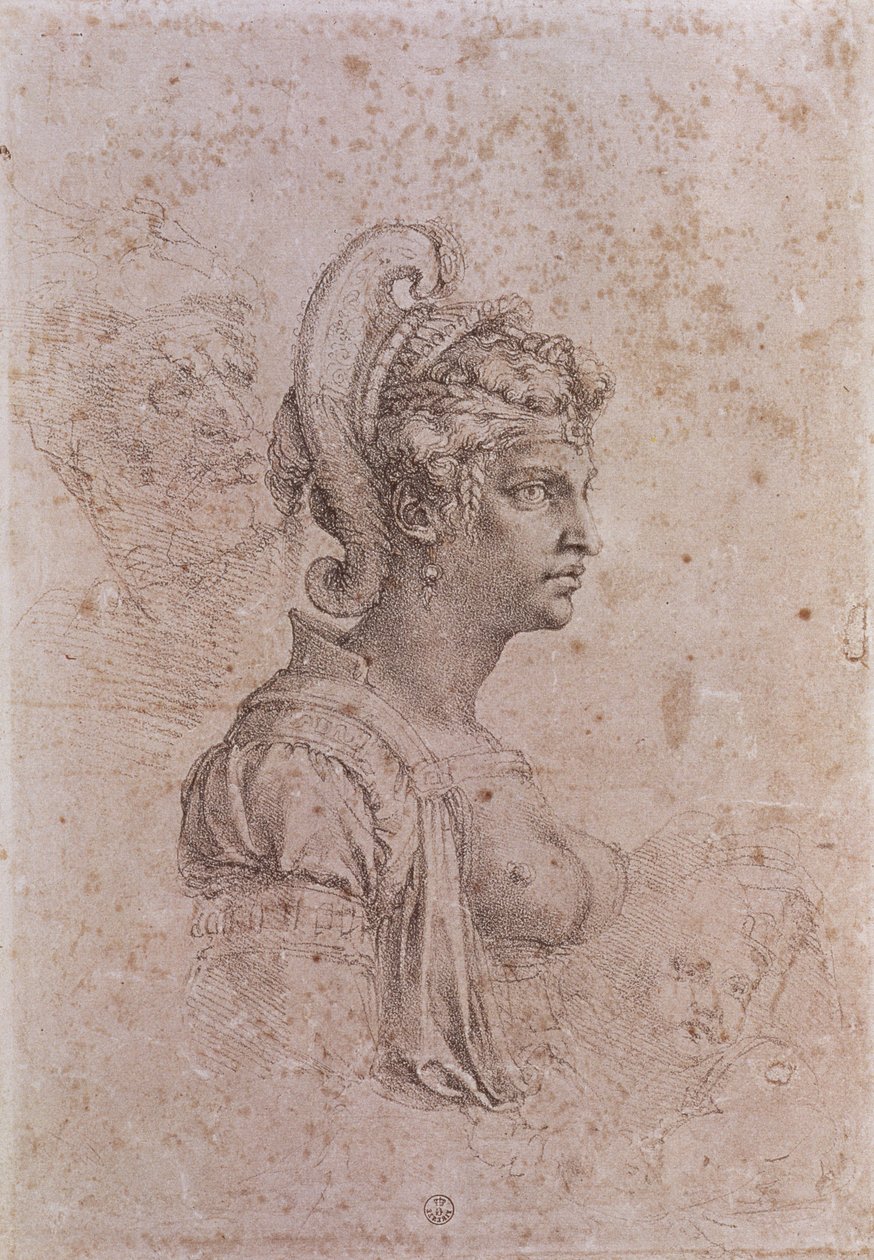 Zenobia, Regina di Palmira, Siria (III secolo d.C.) da Michelangelo Buonarroti