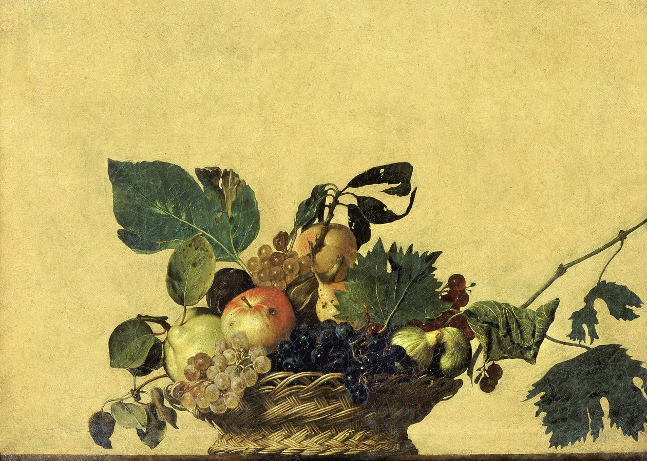 Cesto di frutta da Michelangelo Merisi Caravaggio