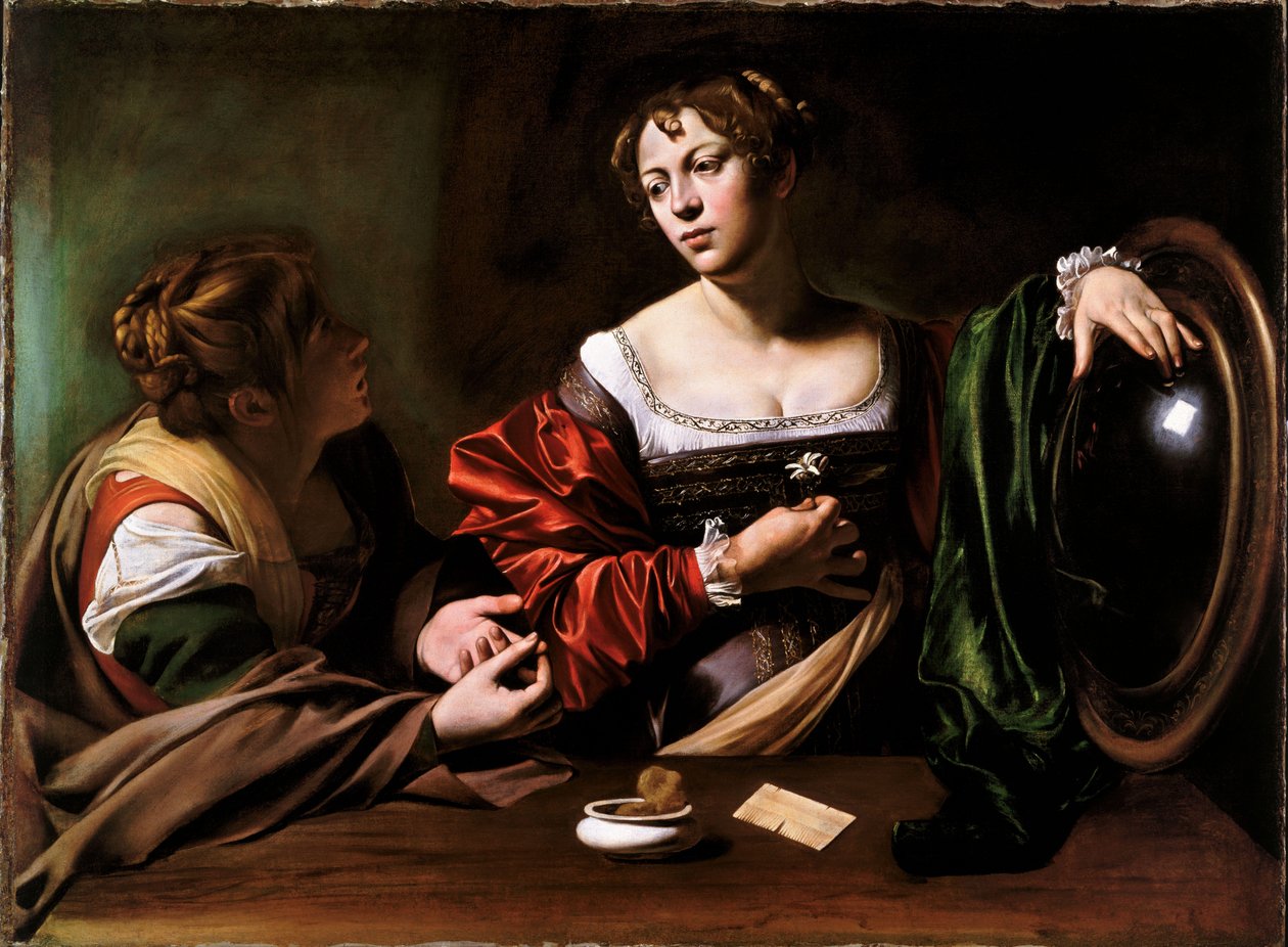 Marta e Maria Maddalena da Michelangelo Merisi Caravaggio