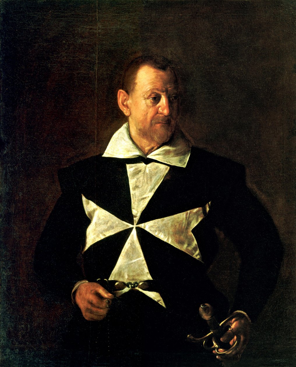 Ritratto di Fra Antonio Martelli da Michelangelo Merisi Caravaggio