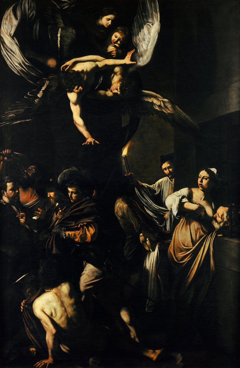 Le sette opere di misericordia da Michelangelo Merisi Caravaggio