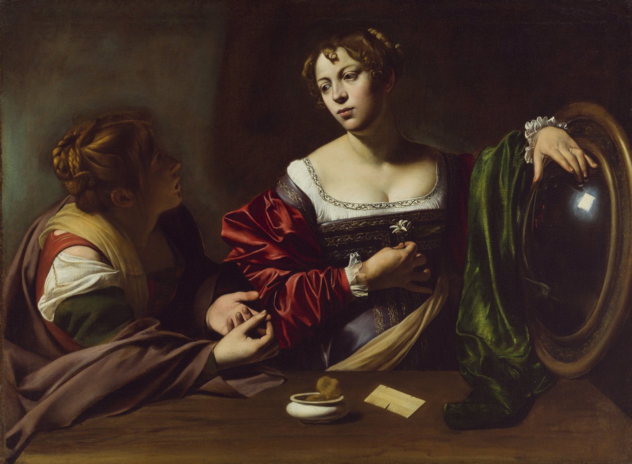 La conversione della Maddalena, c.1598 da Michelangelo Merisi Caravaggio