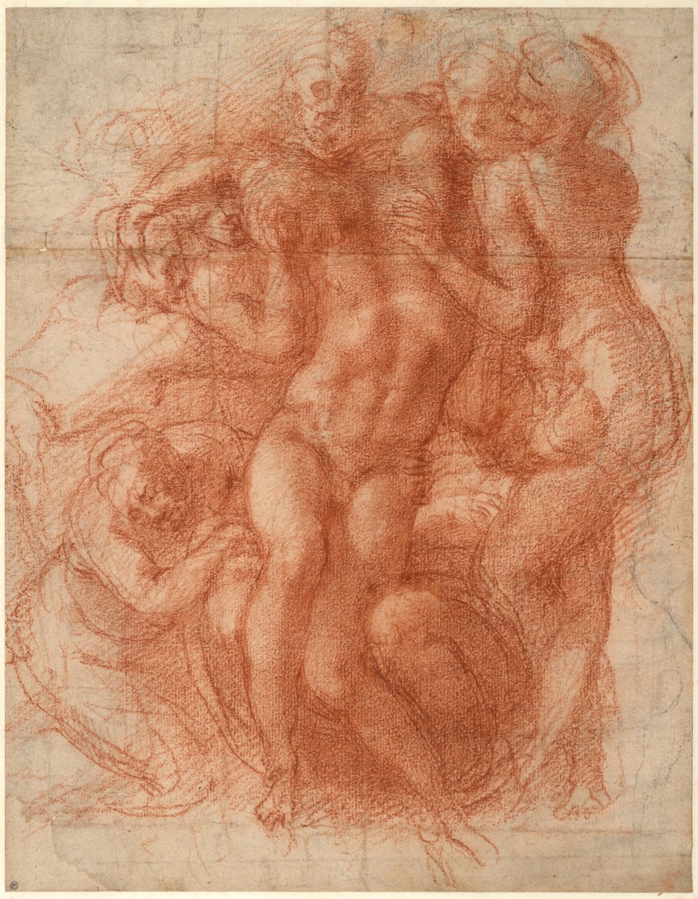 Compianto (recto), 1530 ca. da Michelangelo