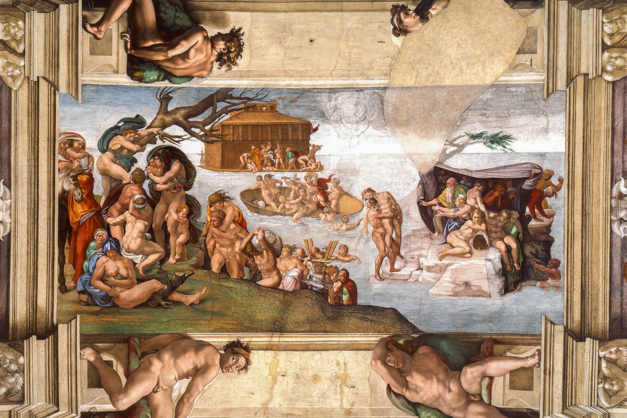 Il diluvio da Michelangelo