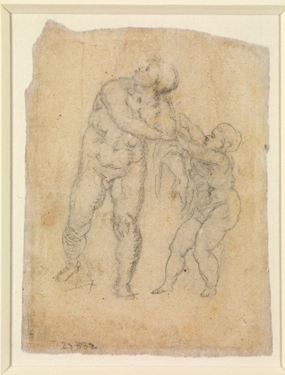 Enea e un bambino (verso) da Michelangelo Buonarroti