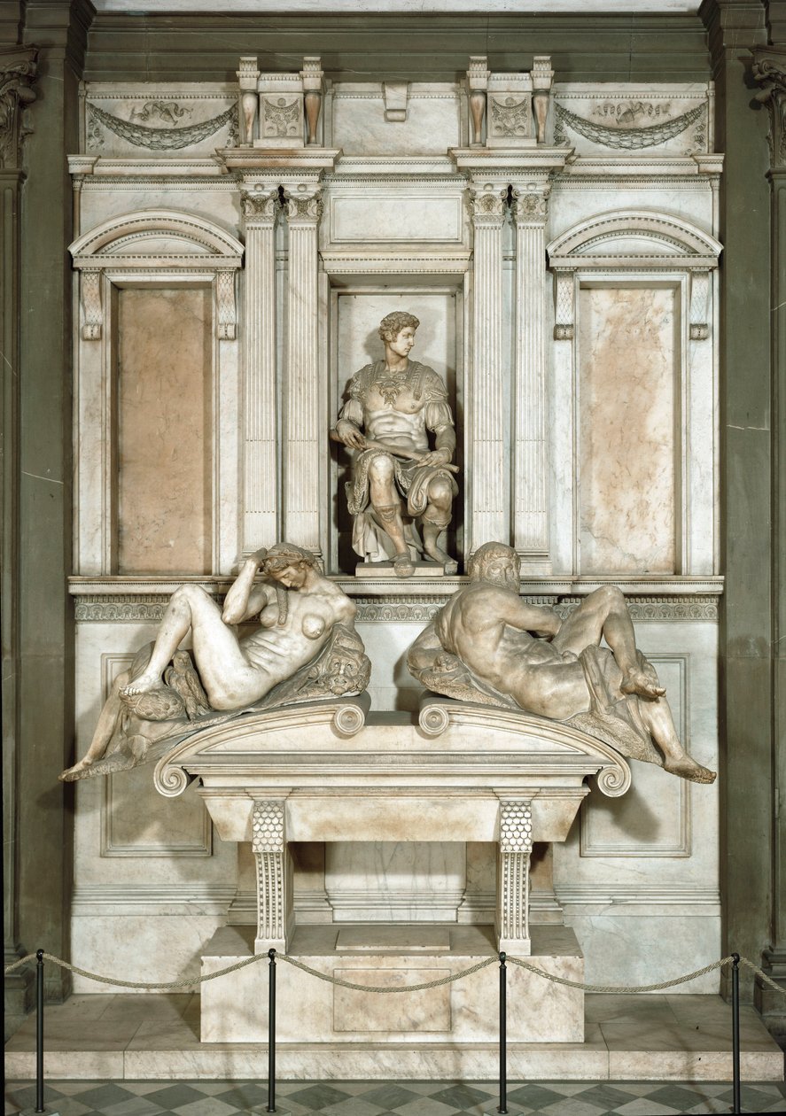 Allegoria del Giorno e della Notte, mausoleo di Giuliano de