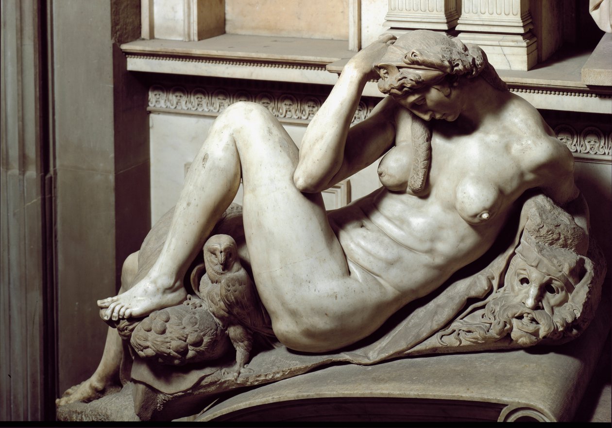 Allegoria della notte. Mausoleo di Giuliano de