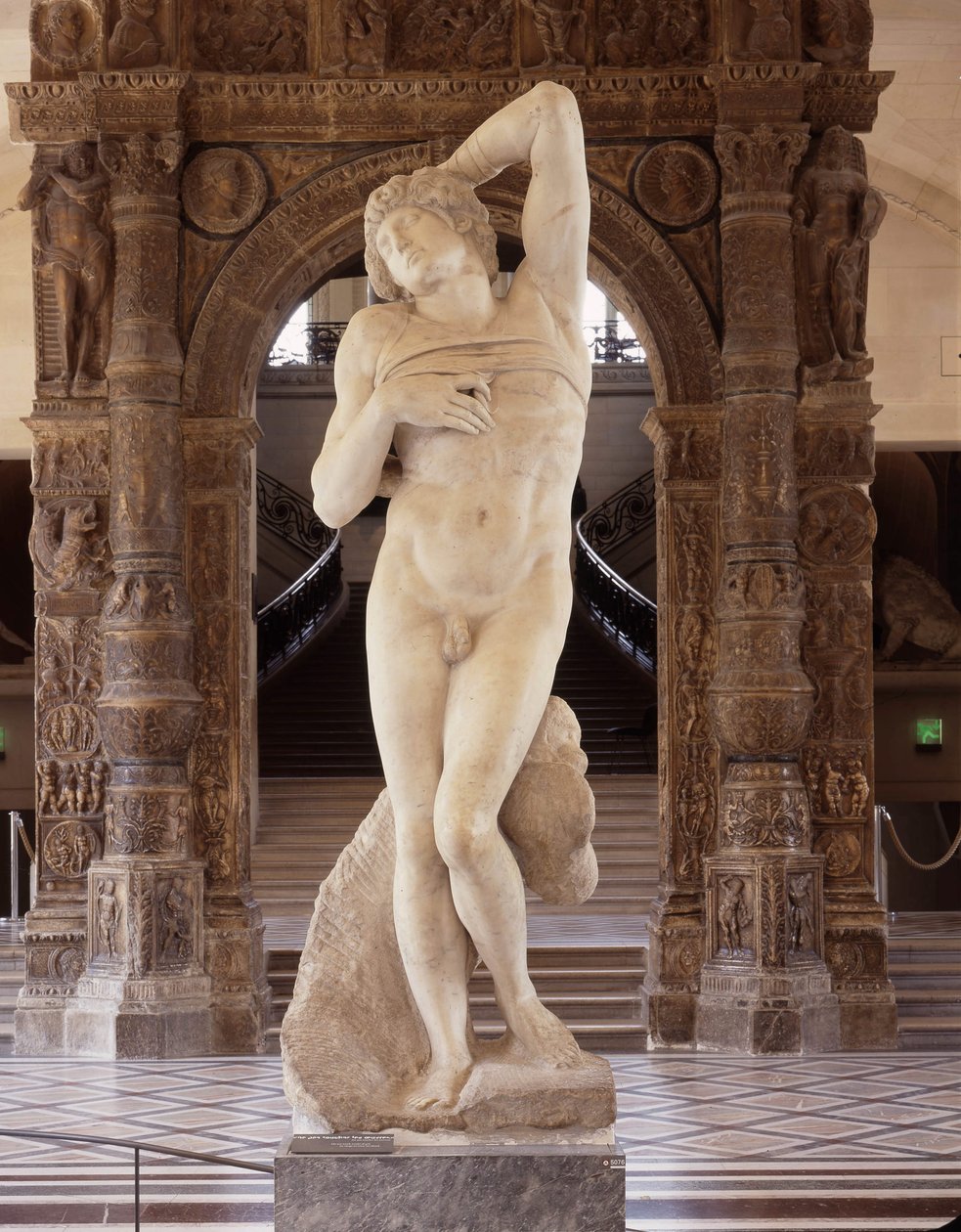 Il prigioniero, noto come Lo schiavo morente da Michelangelo Buonarroti