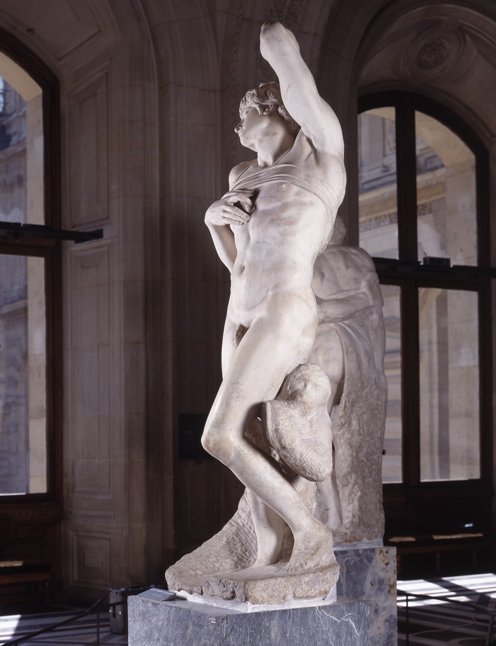 Il prigioniero, noto come Lo schiavo morente da Michelangelo Buonarroti