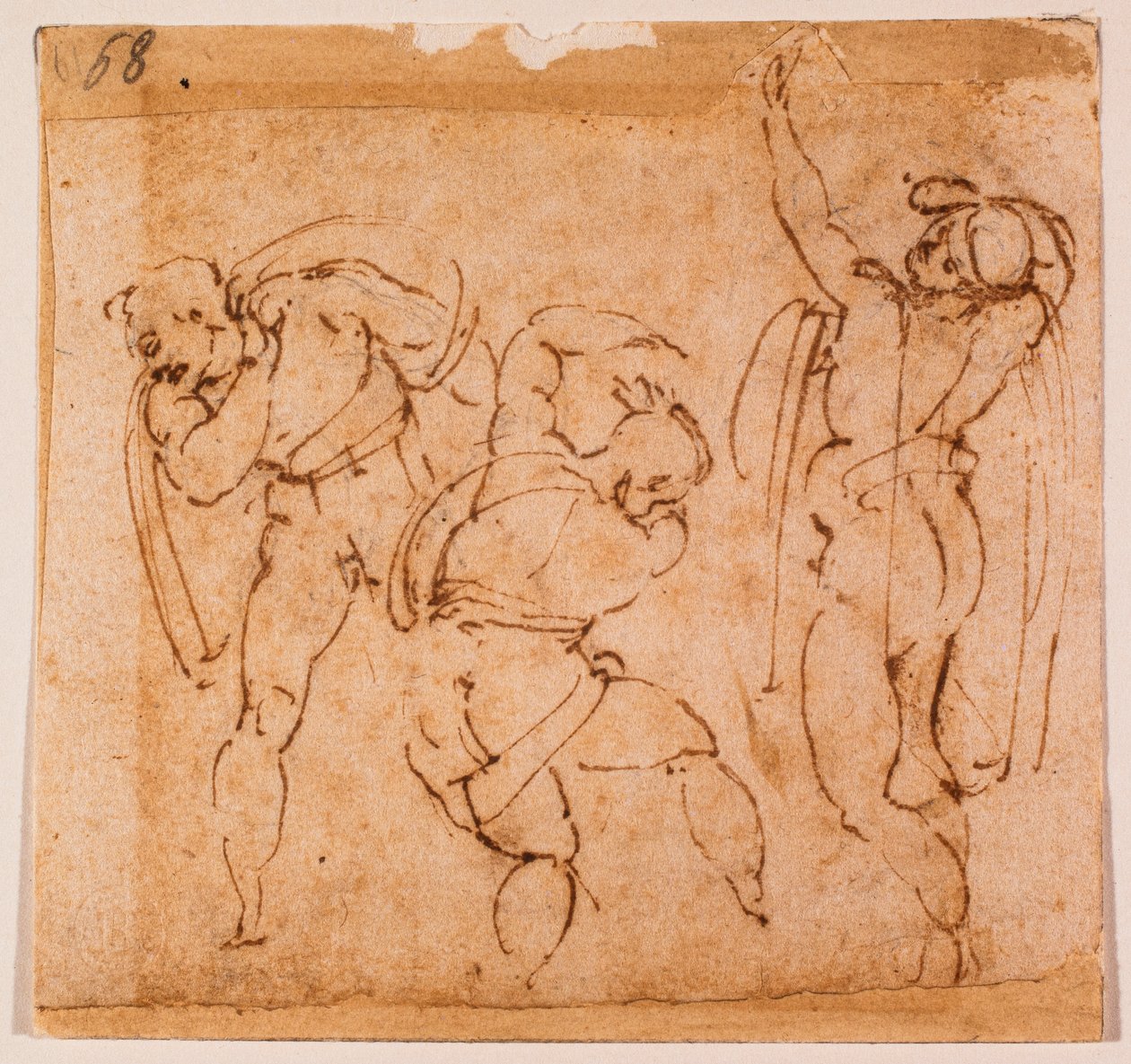 Studio di figura per una 
