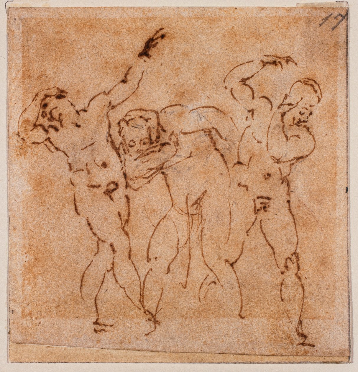 Studio di figura per una 