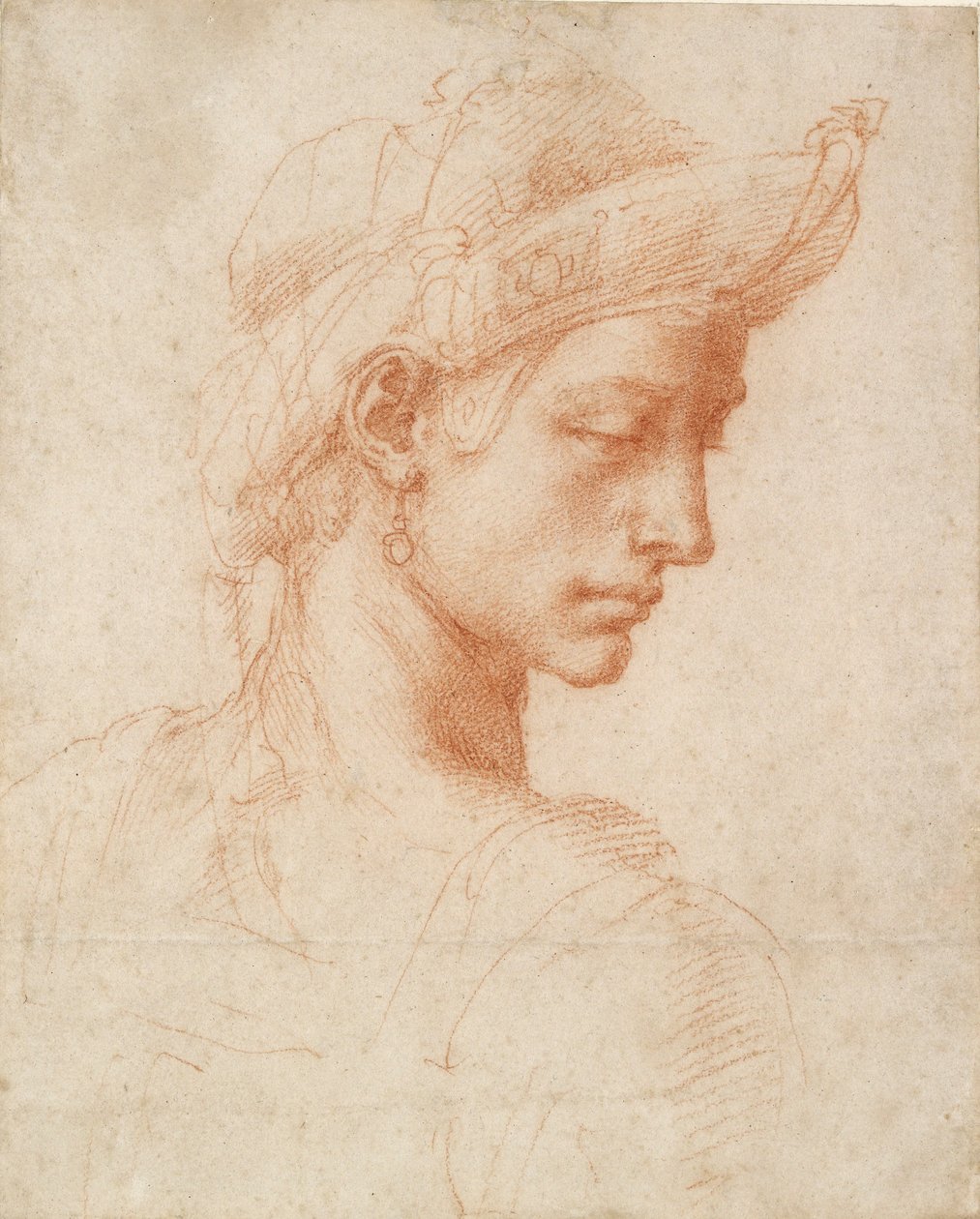 Testa ideale, fine XV-inizio XVI secolo da Michelangelo Buonarroti