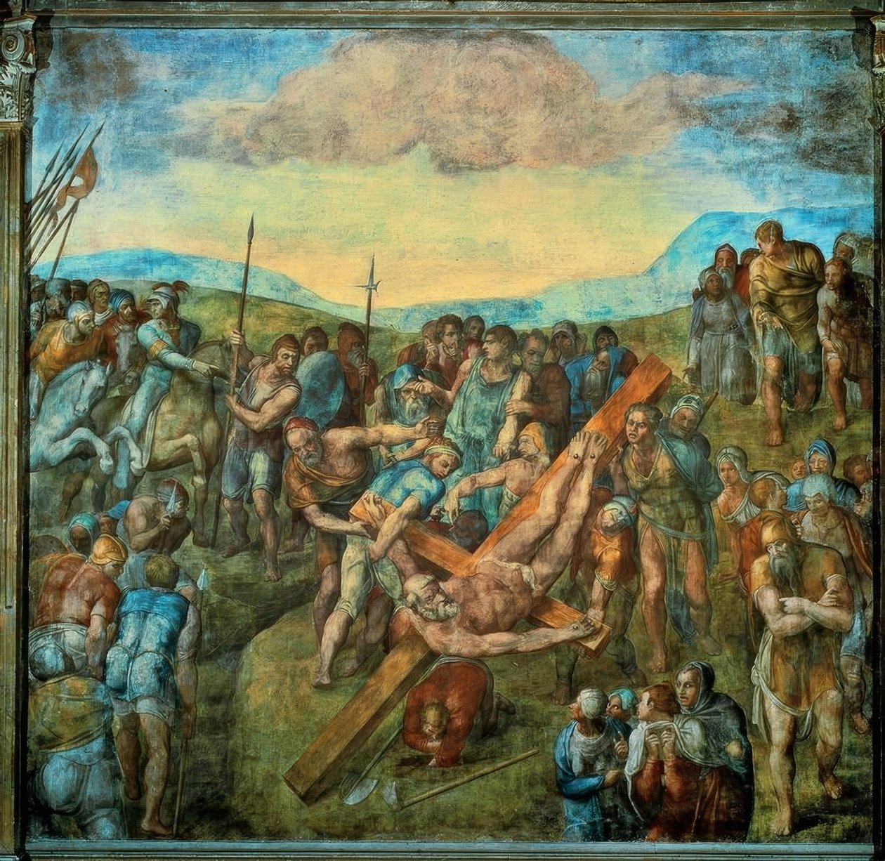 Crocifissione di Pietro da Michelangelo Buonarroti