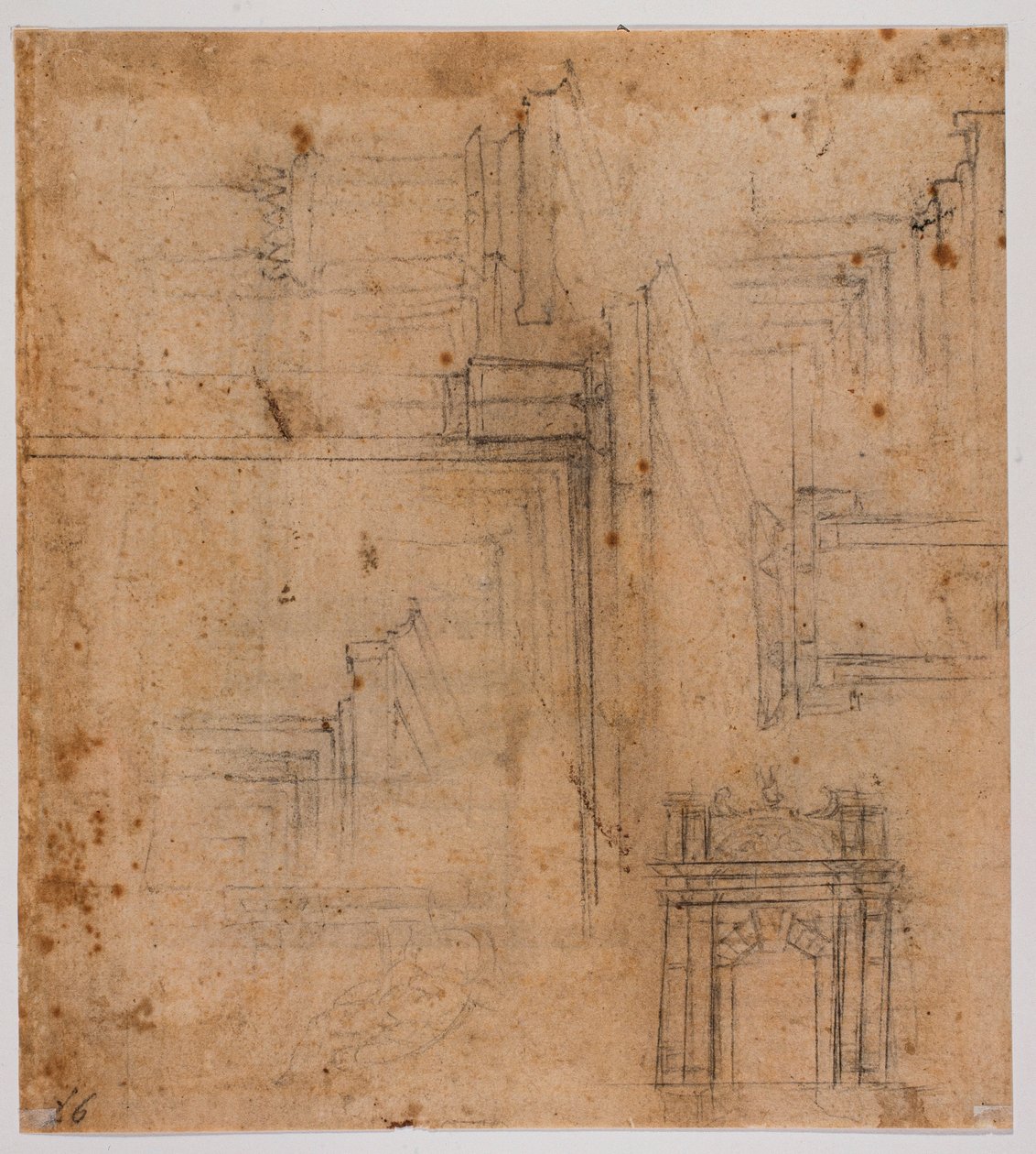 Schizzi di porte e finestre da Michelangelo Buonarroti