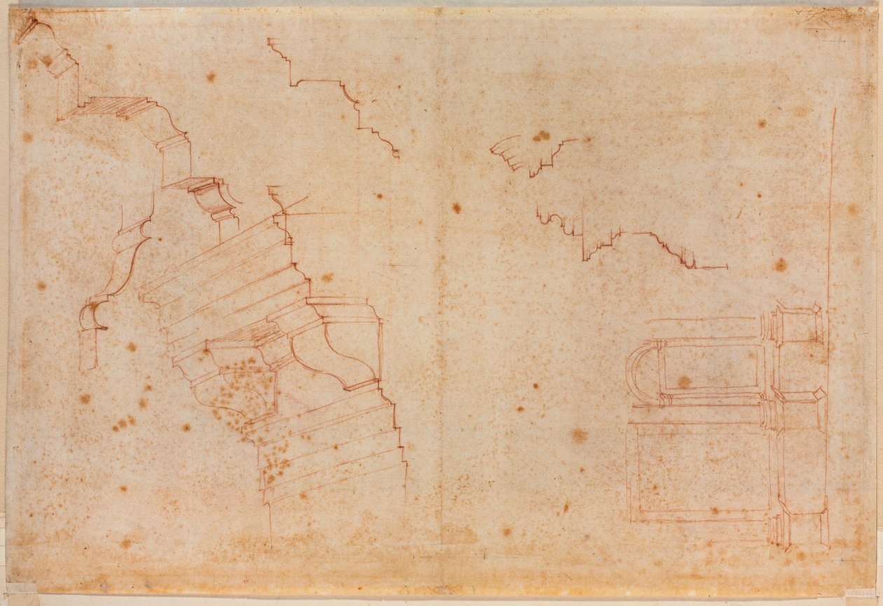 Studi da monumenti romani, XVI secolo da Michelangelo Buonarroti