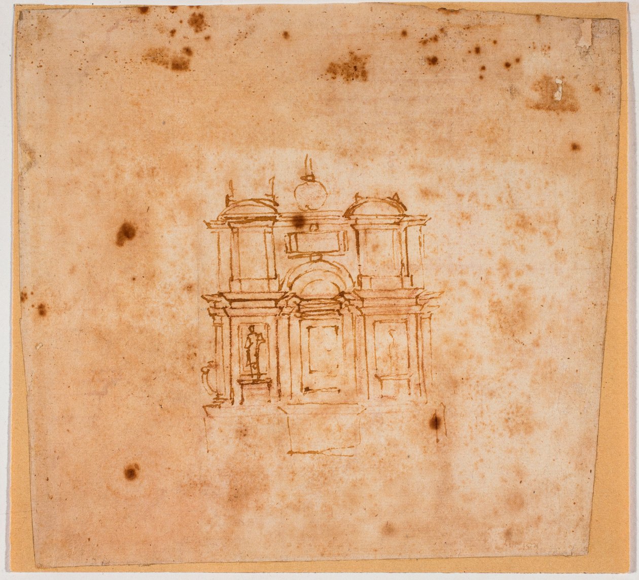 Studi per un monumento funebre per la Nuova Sagrestia da Michelangelo Buonarroti