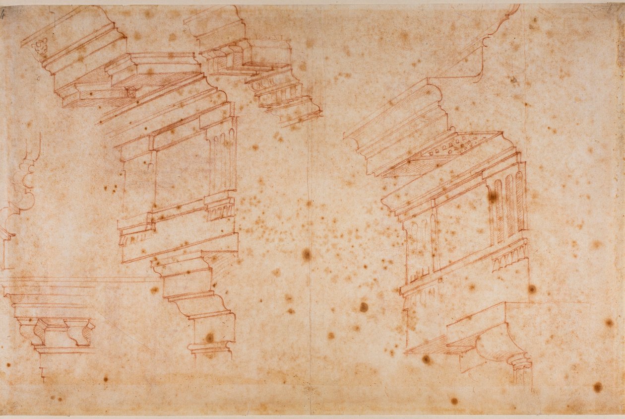 Studi da monumenti romani da Michelangelo Buonarroti