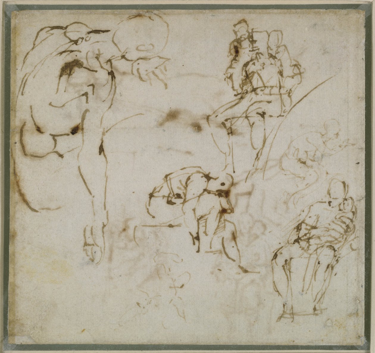 Studio di figure, c.1511 da Michelangelo Buonarroti