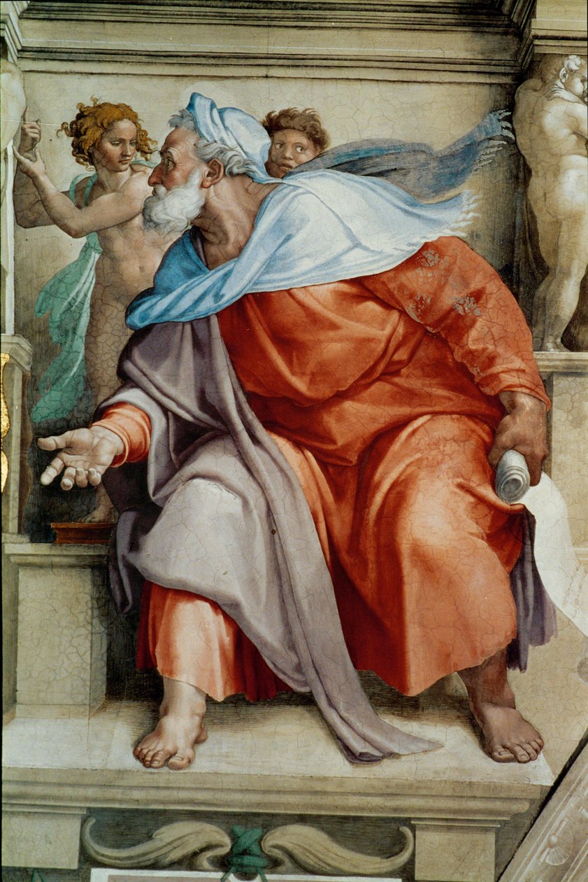 Cappella Sistina; affreschi del soffitto dopo il restauro (affresco) da Michelangelo Buonarroti